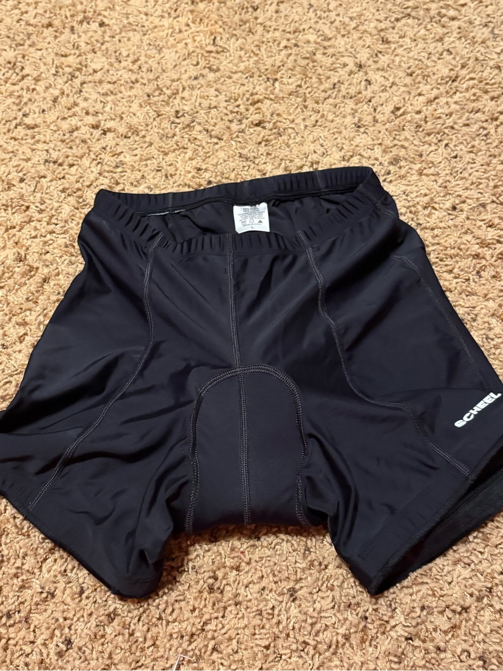 Women's Padded Bike Shorts - Black